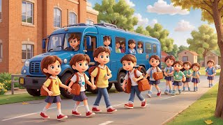 The wheels on the bus  Kids Nursery Rhymes  MGDvines [upl. by Florin]