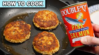 Salmon Patties  Old Fashioned Southern Recipe [upl. by Salokkin]