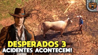 Não tenho nada a ver com essas mortes  Desperados 3  Gameplay PTBR [upl. by Otrevire]