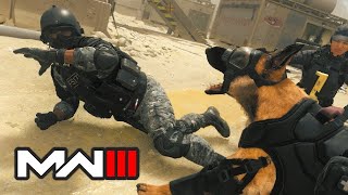 NEW OPERATOR LASWELL DOG SEND IN THE GOOD BOY FINISHING MOVES  MW3 amp WARZONE 3 FINISHERS [upl. by Gati]