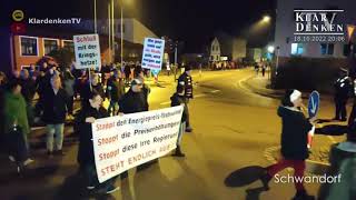 Demo Schwandorf am 18102022 [upl. by Epstein]