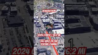 Boulderthon 2024 fly over the marathon course Video of the race path [upl. by Ataynek423]