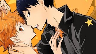 Haikyuu Kagehina Doujinshi quotKiss X Kissquot PTBR [upl. by Liatrice]