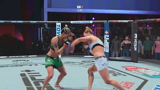 EA Sports UFC 5 Luana Pinheiro Vs Holly Holm 2 [upl. by Eniruam]