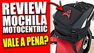 REVIEW DA MOCHILA MOTOCENTRIC Esporte 30 Litros Alta Capacidade a Prova dágua MOTOCENTRIC [upl. by Anitsuga]