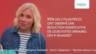 INNOVO® lelectrostimulateur périnéal externe pour les fuites urinaires  Campagne TV [upl. by Tesil]