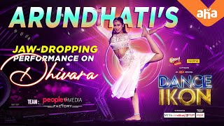 JawDropping Perfromance ft Arundhanti  Dance IKON  Ohmkar  Sreemukhi  ahaVideoIN [upl. by Rotman38]