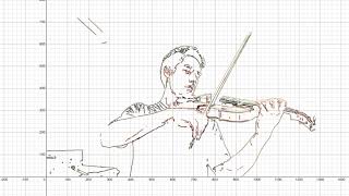 Mendelssohn Violin Concerto in Desmos [upl. by Drawoh296]