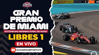 EN VIVO GRAN PREMIO DE MIAMI  PRÁCTICAS LIBRES 1 F1 [upl. by Ahsek]