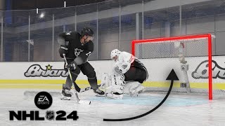 EASIEST GLITCH GOALS IN NHL 24 [upl. by Lidstone819]