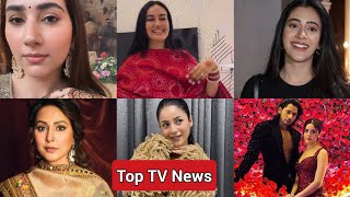 Top TV NewsHina Khan In BB 18  Disha Parmar  BaseerSana Friendship  Surbhi Jyoti Jhanak 1 Year [upl. by Nwahsak]