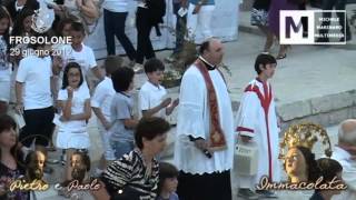 FROSOLONE  Processione Festa SS Apostoli PIETRO e PAOLO 2012 [upl. by Aihsemek397]