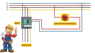 Shunt Trip Breaker Wiring Diagram [upl. by Kisor]