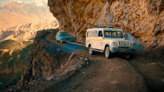 Perilous towing on the edge of a cliff  Nepal Special  Top Gear [upl. by Akinnej]