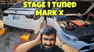 Stage 1 Tuned Mark x Weshi Loud EXHAUST  Sound system [upl. by Ttam123]