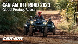 2023 CanAm ATV Lineup  Global Product Reveal [upl. by Ainoval541]