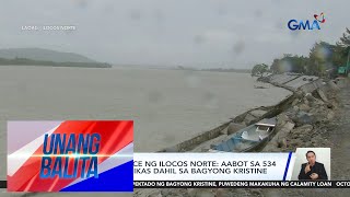 Provincial office ng Ilocos Norte – Aabot sa 534 na pamilya lumikas dahil sa  Unang Balita [upl. by Yclek]