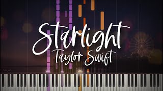 Starlight  Taylor Swift Piano Solo Tutorial [upl. by Rednazxela]