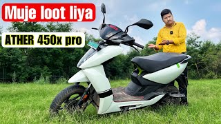 ATHER 450x Pro pack 2023  मुझे लूट लिया 😭 [upl. by Hamitaf179]