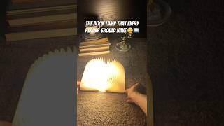 Bring a warm glow to your reading space with this book lamp booklamp books booktube [upl. by Glorianna]