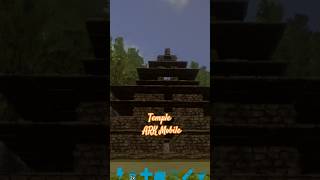 Made Temple im ARK Mobile arkmobile temple [upl. by Ceevah505]