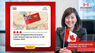 Canada Immigration Provincial pick under Skilled trades by Ontario on 08 October 2024 [upl. by Lazaruk]