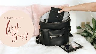 Whats In My Work Bag👜  GIRLBOSS ESSENTIALS [upl. by Ahtar]