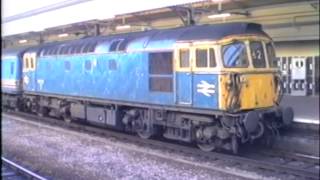 33102 and Class 33s in the 1990s [upl. by Soloman]