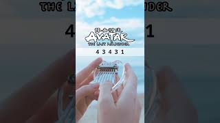 Avatars Love  Avatar The Last Airbender  8key Kalimba Easy Tabs amp Tutorial no tuning needed [upl. by Ardnik510]