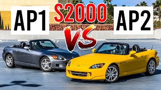 Which S2000 is Better Stock AP1 vs AP2 POV Comparison [upl. by Lorrad]