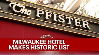 The Pfister Hotel in Milwaukee on USA TODAYs Best Historic Hotel List  FOX6 News Milwaukee [upl. by Agnimod]