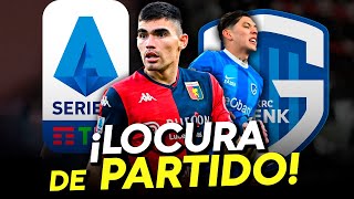 ¡JOHAN VÁSQUEZ se MANDA una LOCURA de PARTIDO en ITALIA 🤯🚀  ARTEAGA SE VA de EUROPA 😢 [upl. by Acirret]