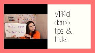 VIPKid smart demo lesson tips and walkthrough [upl. by Adrahc547]