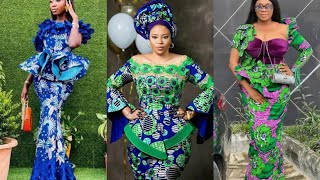 SKIRT AND BLOUSE STYLES FOR STYLISH LADIES ANKARA SKIRT AND BLOUSE DESIGNS PUPLUM TOPS STYLES Vol4 [upl. by Aivilo]