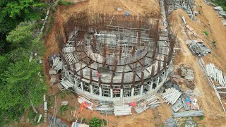 COLUMBARIUM UPDATES UNDER CONSTRUCTION IN TAYTAY VAULTS AT ST ThERESE ALMOST SOLD OUT [upl. by Ashraf]