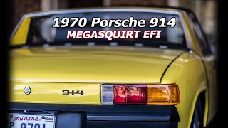 1970 Porsche 914 with Megasquirt Fuel Injection [upl. by Kizzie]