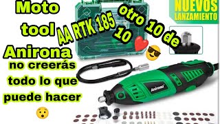 MOTO TOOL MINI TALADRO ANIRONA AARTK185 [upl. by Annawak]