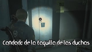 Candado de la taquilla de las duchas – combinación  Resident Evil 2 [upl. by Htes330]