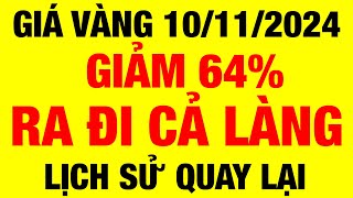 Giá vàng 9999 hôm nay  ngày 10112024  giá vàng hôm nay  giá vàng 9999  giá vàng nhẫn 9999 mới [upl. by Olds245]