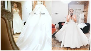 Such an emotional dayMy First Wedding Dress Fitting KEEMI★VLOG [upl. by Ettenav]