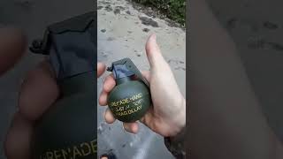 This is Hand grenade ☠️💥shortviral youtubevideos pearl [upl. by Noryak]