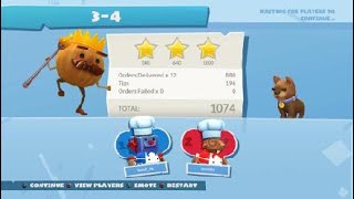 Overcooked 2  Carnival of Chaos DLC Level 34 [upl. by Hazlett]