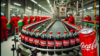 How CocaCola Is Made In Factory [upl. by Eiddal]