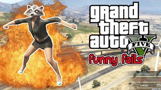 GTA 5 Online Funny Fails w XpertThief Custom Games [upl. by Ardried257]