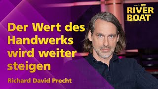 Wie wir in Zukunft arbeiten Philosoph Richard David Precht im Riverboat [upl. by Bernie262]