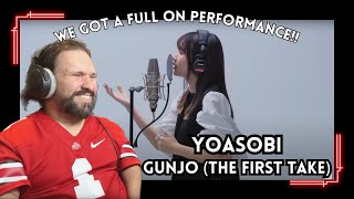 EDM Producer Reacts To YOASOBI  Gunjou  THE FIRST TAKE [upl. by Odnam279]