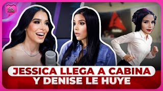 JESSICA PEREIRA LLEGA A CABINA Y DENISE PEÑA LE SALE JUYENDO [upl. by Edylc]