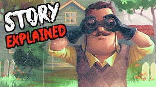 Hello Neighbor STORY EXPLAINED [upl. by Lira]