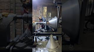 The process of making aluminum speaker making process shorts aluminum making [upl. by Ashely172]