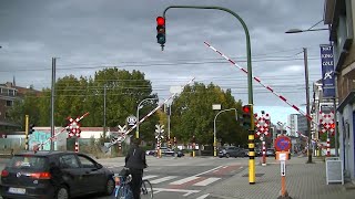 Spoorwegovergang Heverlee B  Railroad crossing  Passage à niveau [upl. by Waverly]